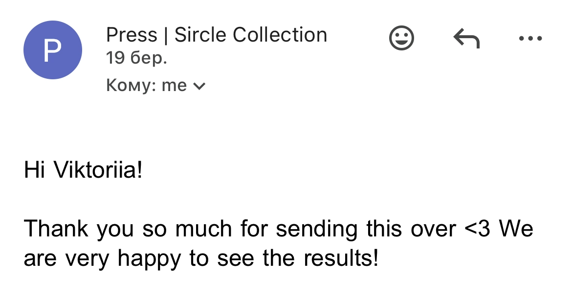 Screenshot of a message from Park Centraal Den Haag, received via Email